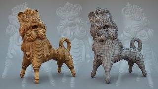 Creating ram figure in ZBrush