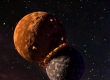 Planets Colliding Animation