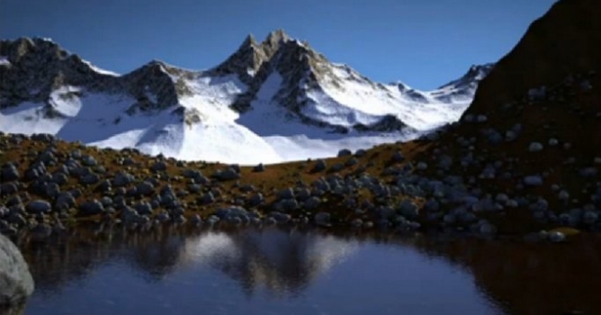 Mountain Landscape in Blender - part 1