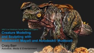 Creature Modeling & Sculpting Techniques with Autodesk Mudbox