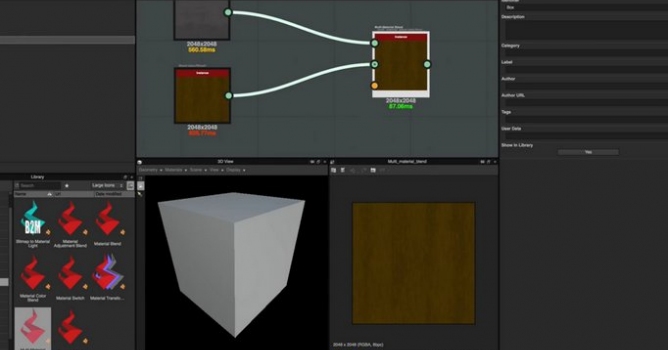 Working with Materials in Substance Designer 4 for Beginners 