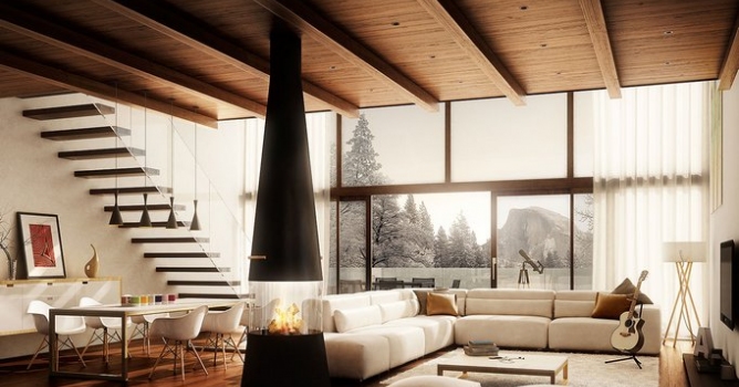 Making of Villa Bonafe - Living room
