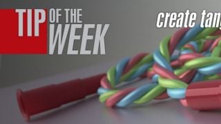 Tip of the Week. Create tangled jumping rope in Blender
