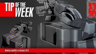 Tip of the Week. Unwrap modifier in 3dsmax 2013