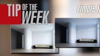 TipOfTheWeek. Simple interior lighting - part 1