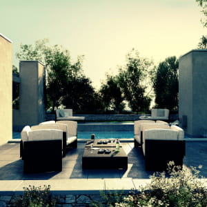 Mediterranean terrace