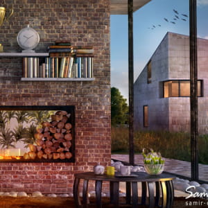 The voz fire place