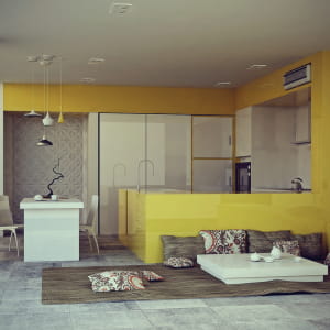::Yellow Kitchen::