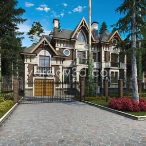 vargov3d.com - new 3d scene with a house