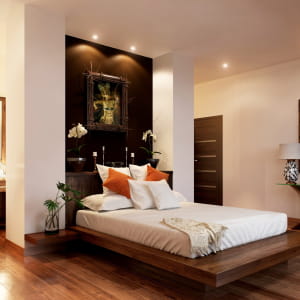 bali villa bedroom