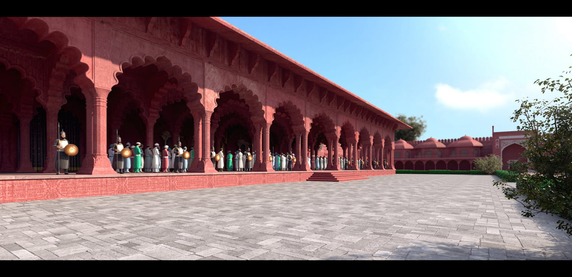 deewan-e-aam-agra-fort-india