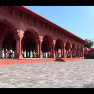 Deewan-e-aam (Agra fort) india
