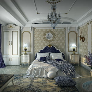 classic bedroom