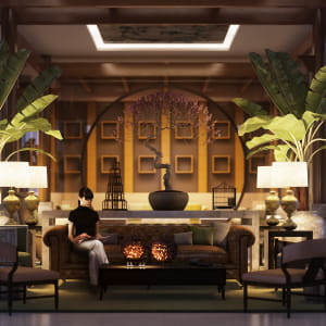 Eclectic interior !!