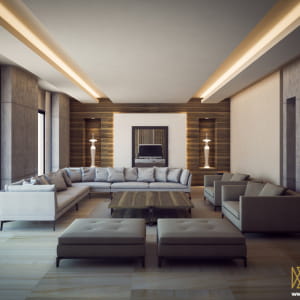 Duplex interior in Dubai