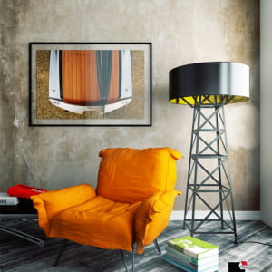 Ocher living room