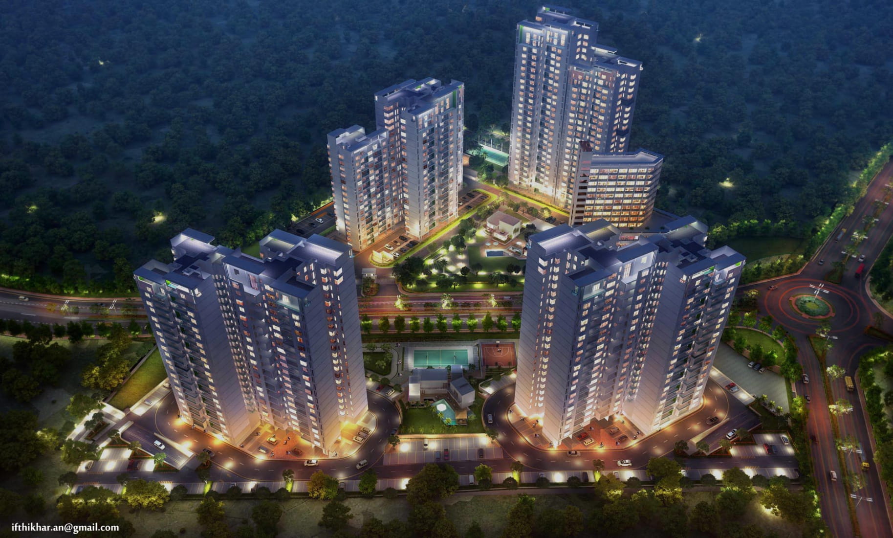 high-rise-apartments-aerial-views-3d-exterior