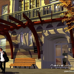 Rendering of The Hospital.