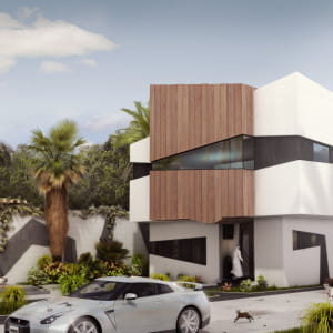 modern villa