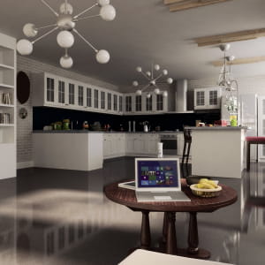 livingroom andkitchen 2