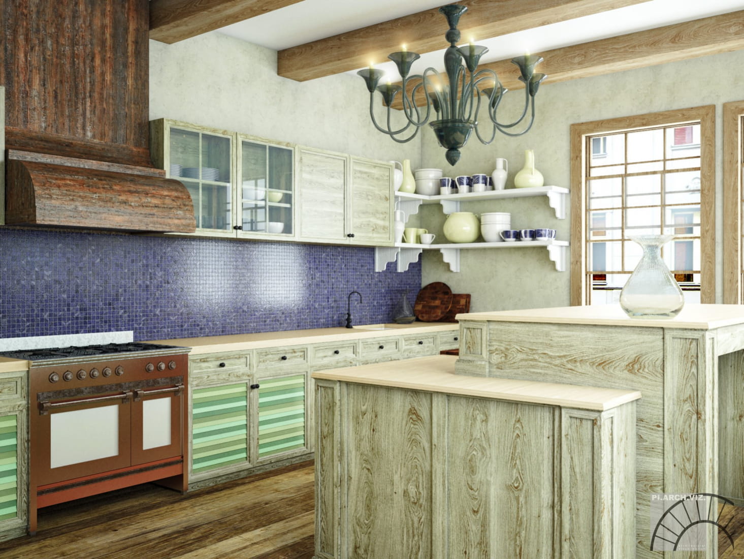 old-green-kitchen