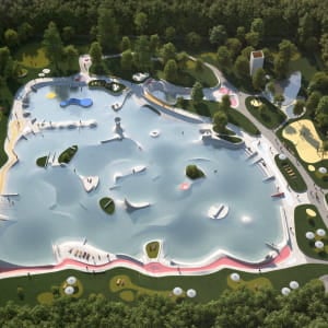 Concrete pool