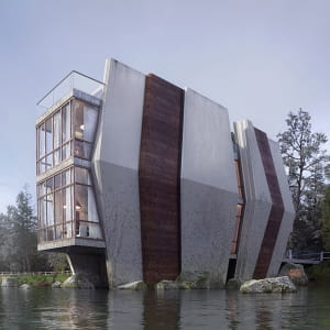 Building on the lake