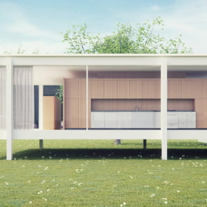 Farnsworth House by Mies van der Rohe