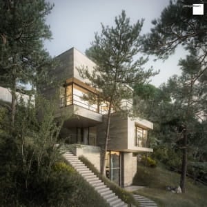 House in nature