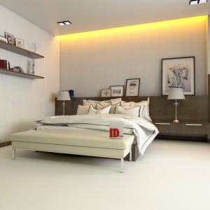 White bedroom