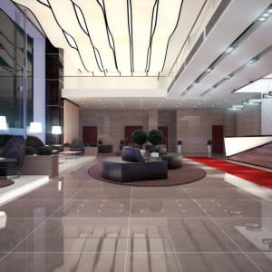 Hotel lobby