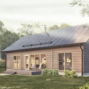 Log house