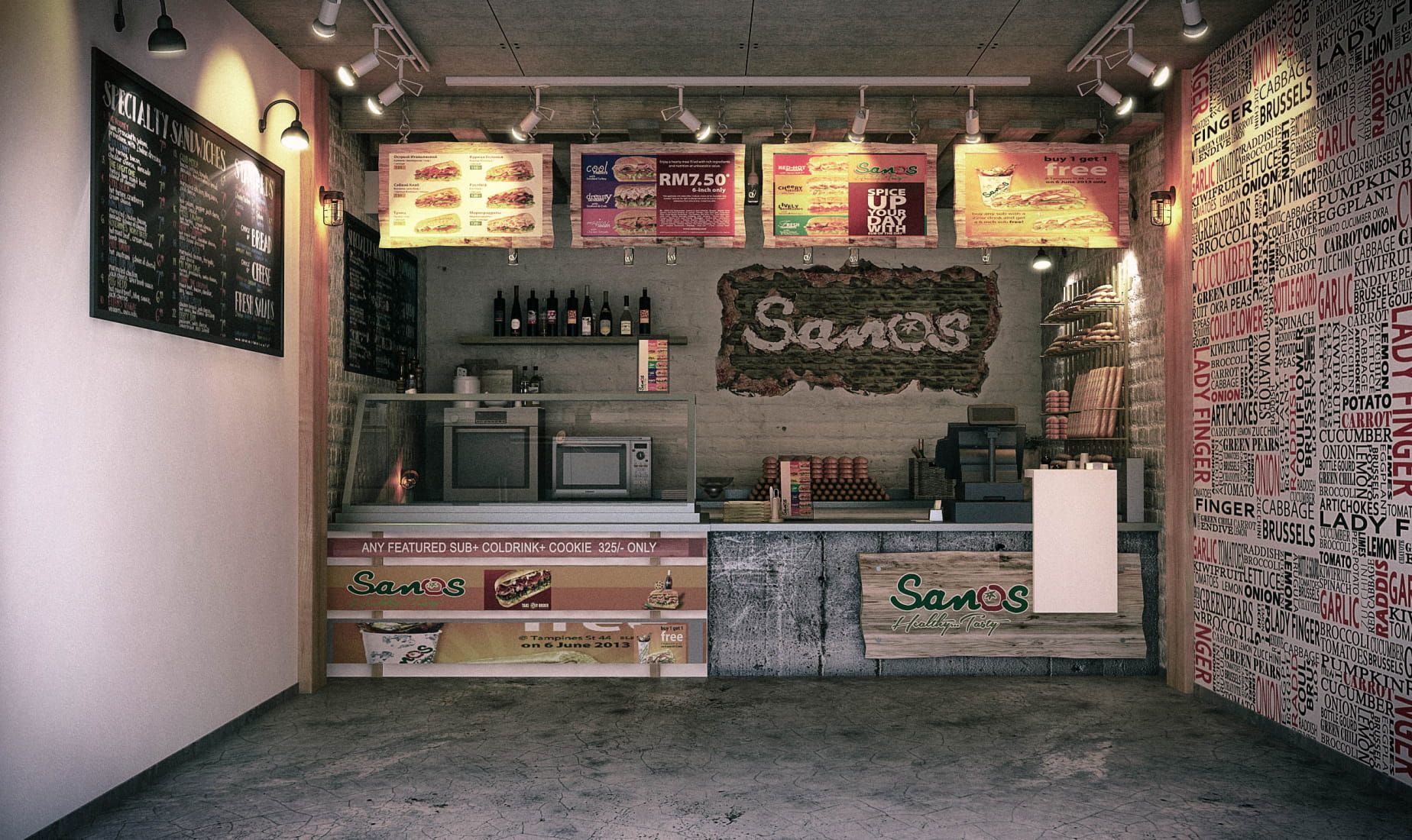 modern-food-court-in-vintage-style-
