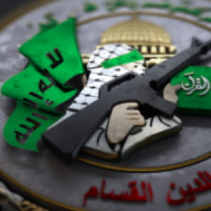 LOGO Ezzedeen Al-Qassam Bdigades 3D