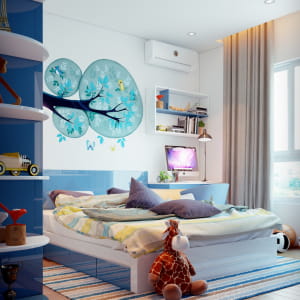 Children's bedroom in Hanoi