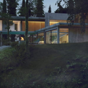 Minimalist Eco House-Forest