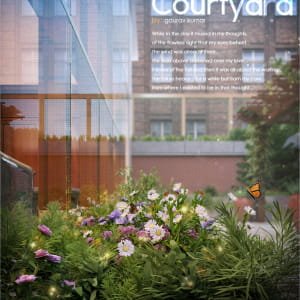 The Rainy Courtyard