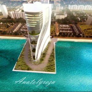 Bunaken indonesia gate tower design proposal