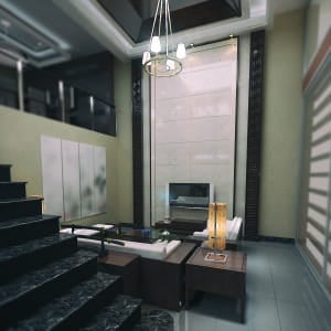 Villa interior design