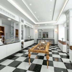 Bakery interior