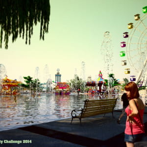 Summer In the City-  A  Day In Amusement park