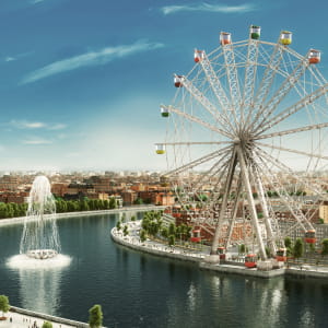 Ferris Wheel - Summer in the city