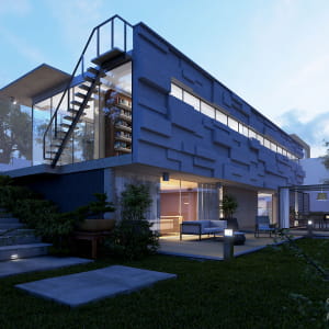 Modern Linear House