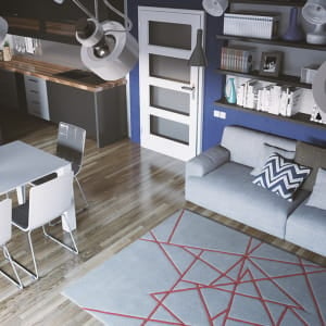 Kitchen blue