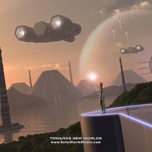 Towards New Worlds - CG Artwork