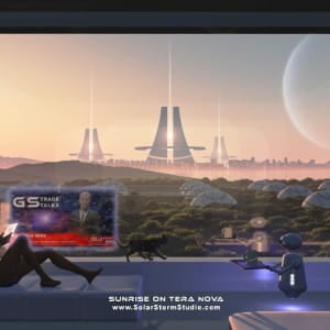 Concept Art - Sunrise On Tera Nova