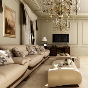 classic living room