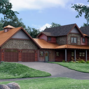 Rustic MN House