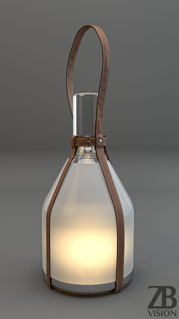 Louis Vuitton Bell Lamp - Project - Evermotion