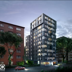 Apartment Building in Istanbul - Kozyata&#287;&#305;